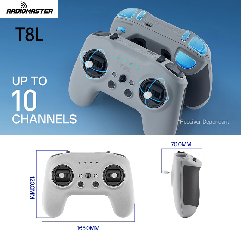 Drone Gimbal - RadioMaster T8L Radyo Kontrol Cihazı M2