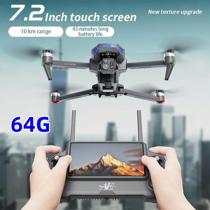 Drone Gps Mount - AE30 GPS Drone 8K Profesyonel HD
