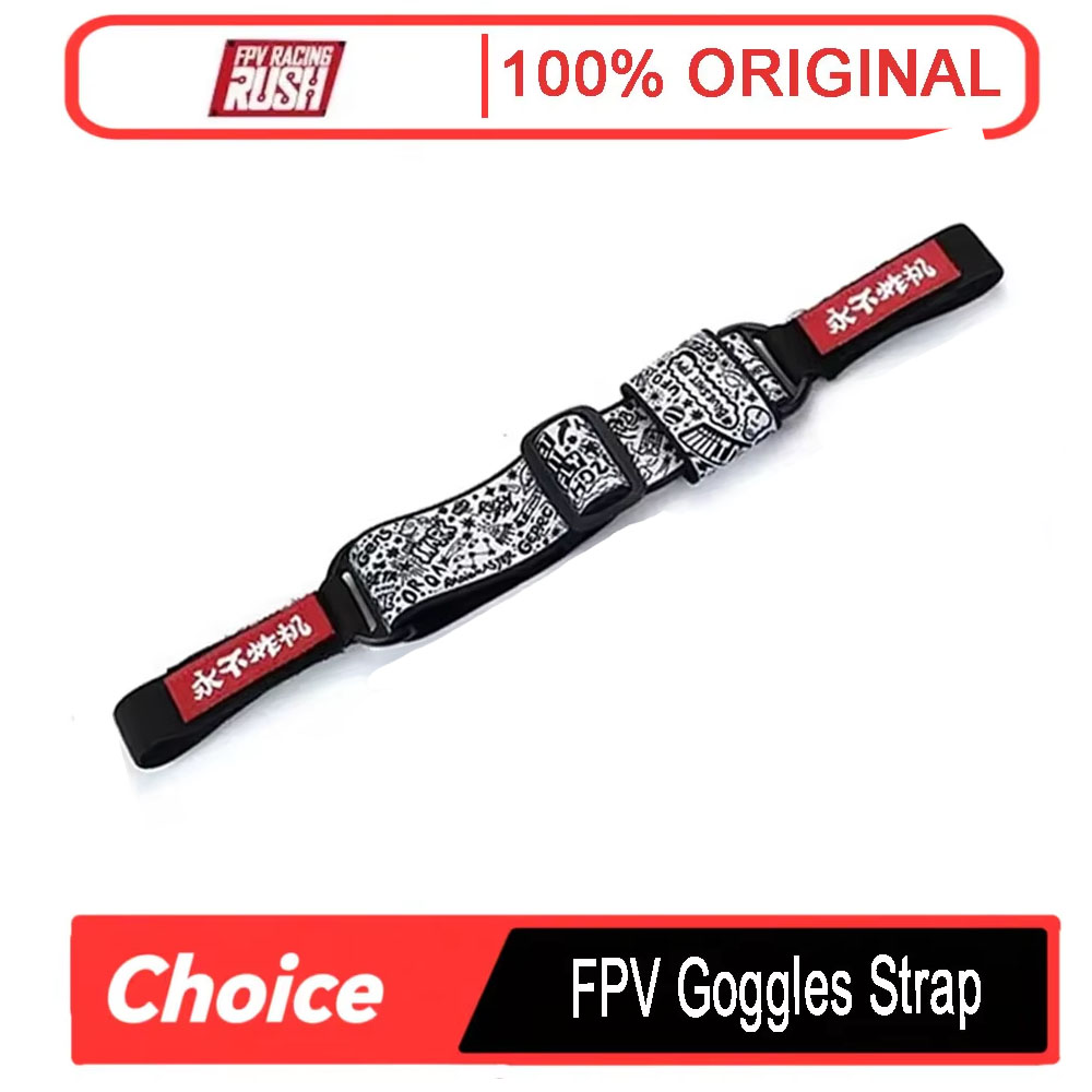 Drone Battery Strap - Asla Çıkmayan Ayarlanabilir FPV Gözlük Kayışı