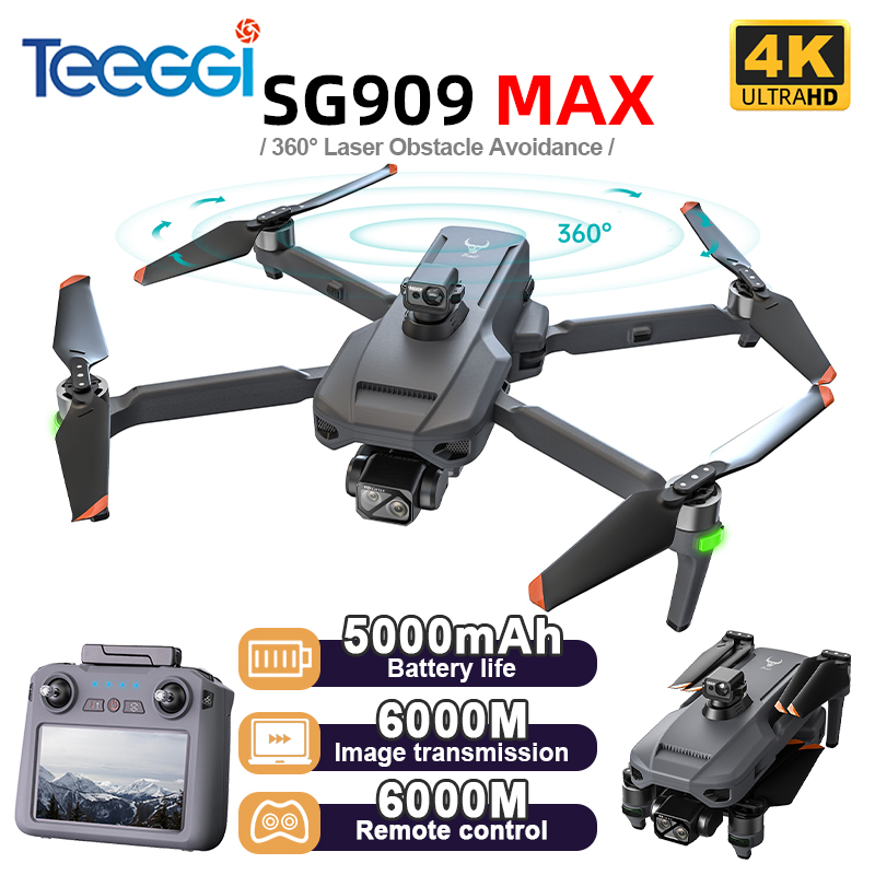 Teeggi SG909 MAX GPS Drone 4K  - Drone Gimbal incelemesi ve fiyatı